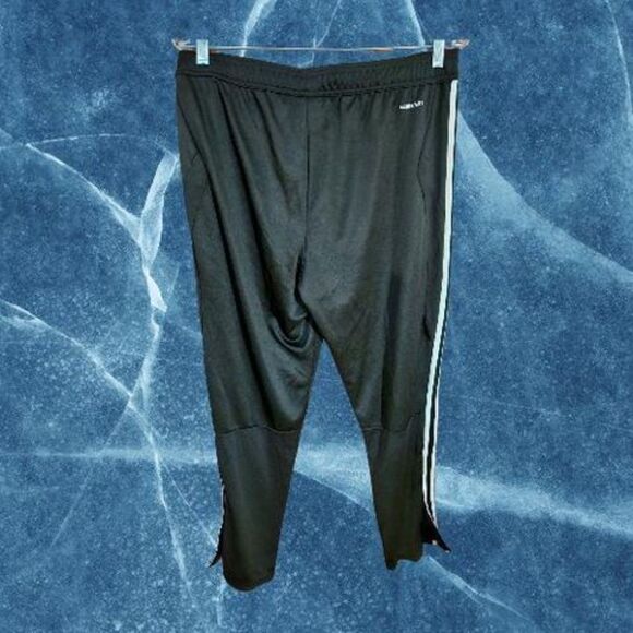 Adidas Black Size Zip Pant Size L (F10)‎ - Picture 2 of 3